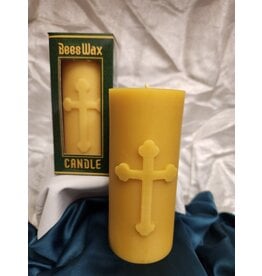 Easter's Candles 3-day 100% Beeswax Pillar Candle