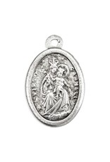 Hirten Oxidized Silver Oval Medal - Various Subjects N-Z