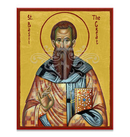 Legacy Icons St. Basil The Great (Stryzhak) Icon - 8x10"