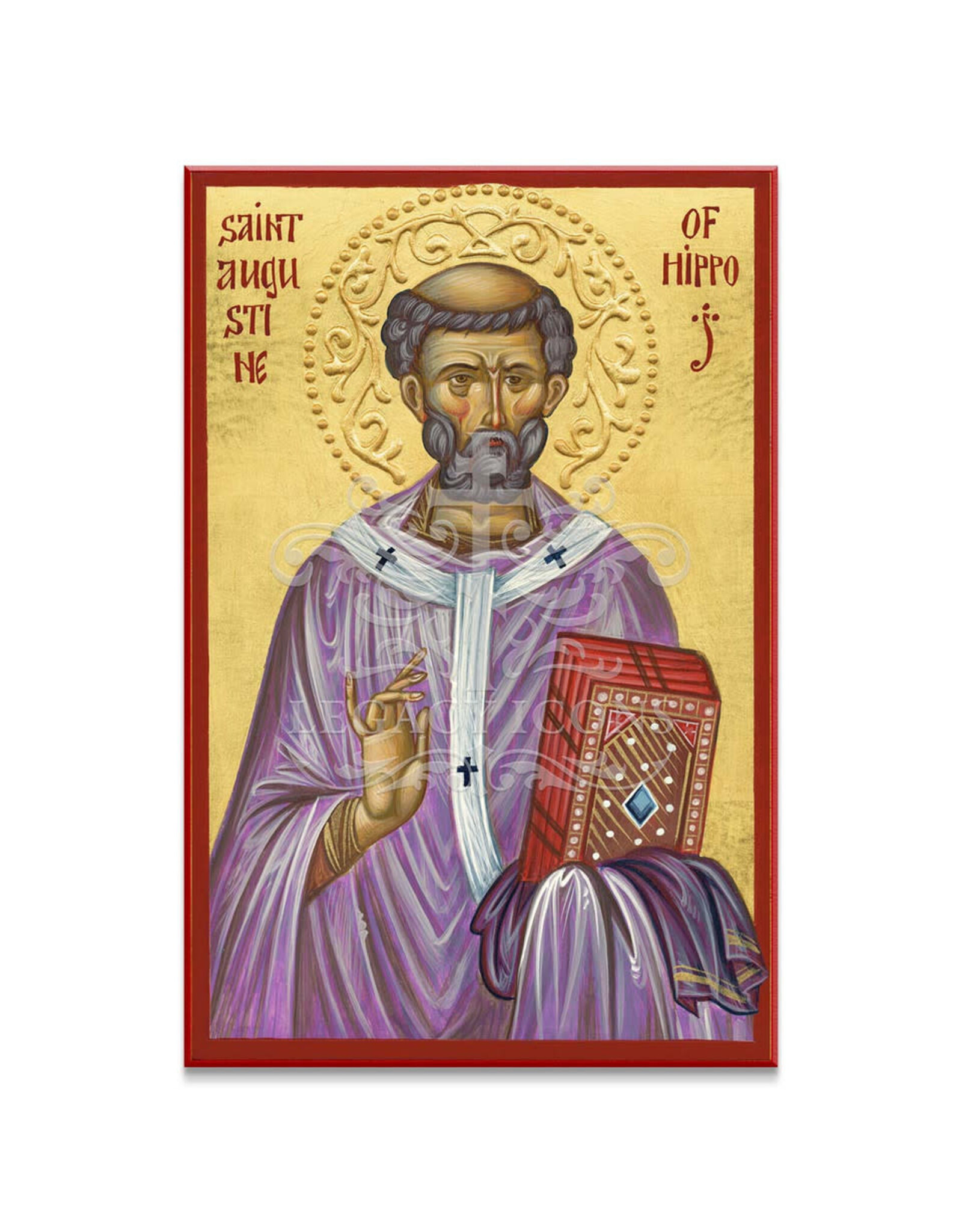 Legacy Icons St Augustine of Hippo Icon - 8x12"
