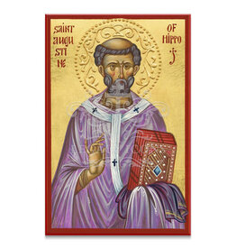 Legacy Icons St Augustine of Hippo Icon - 8x12"
