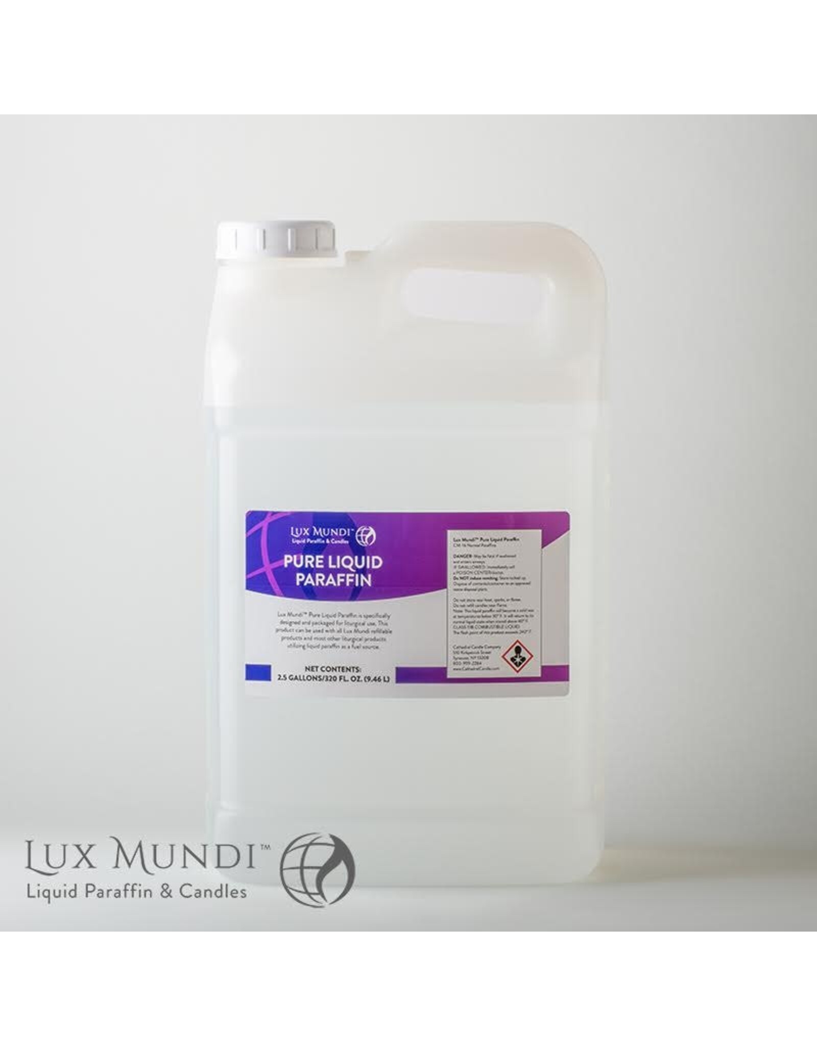 Lux Mundi Candle Oil (2 2.5-Gallon Jugs)