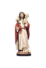 Ulpe Statue -Jesus the Good Shepherd, Wood (28")