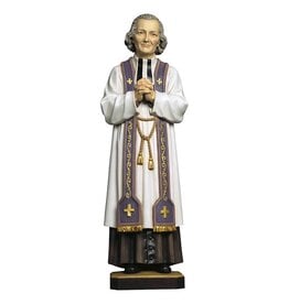 Ulpe Statue - St. John Vianney (Cure d'Ars), Wood (18")