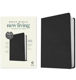 Tyndale NLT Giant Print Value Bible, Filament Enabled Edition (Leatherlike, Black)