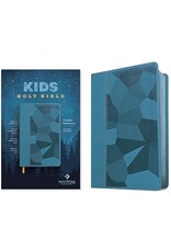 Tyndale NLT Kids Bible, Thinline Reference Edition (LeatherLike, Camo Blue, Red Letter)