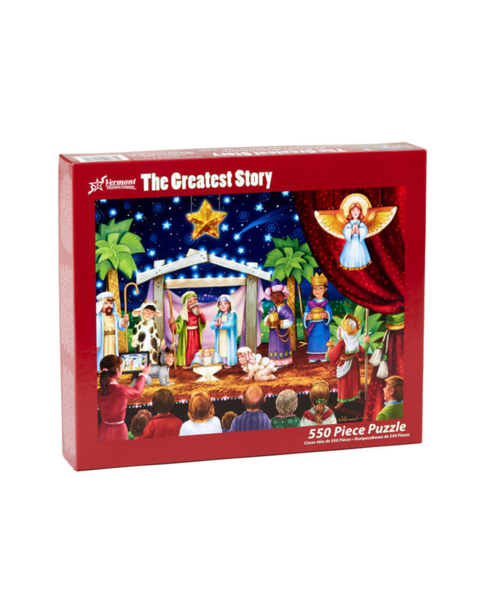 Vermont Christmas Company Puzzle - The Greatest Story (550 Pieces)