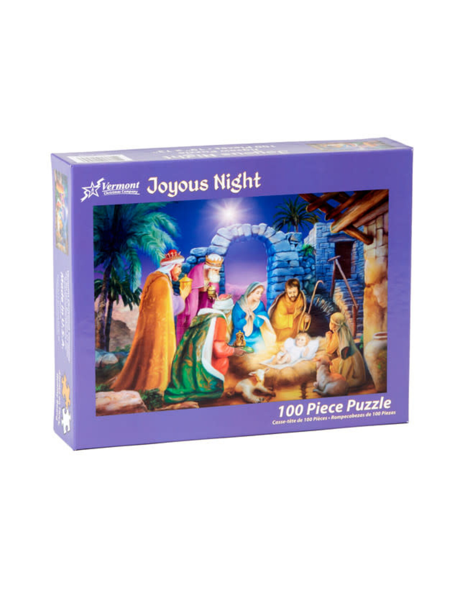 Vermont Christmas Company Puzzle - Joyous Night (100 Pieces)