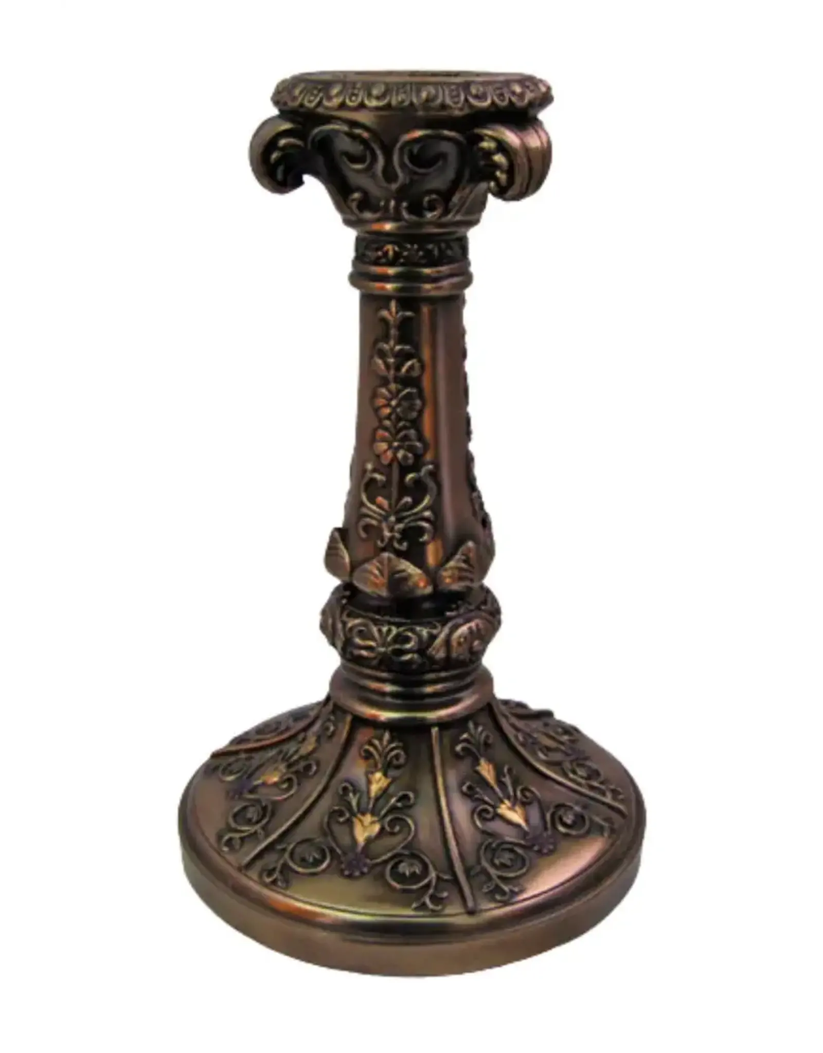 Goldscheider Candle Holder - Bronze (7"), for 7/8" Candle