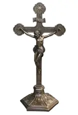 Goldscheider Standing Crucifix - Bronze (22.5")