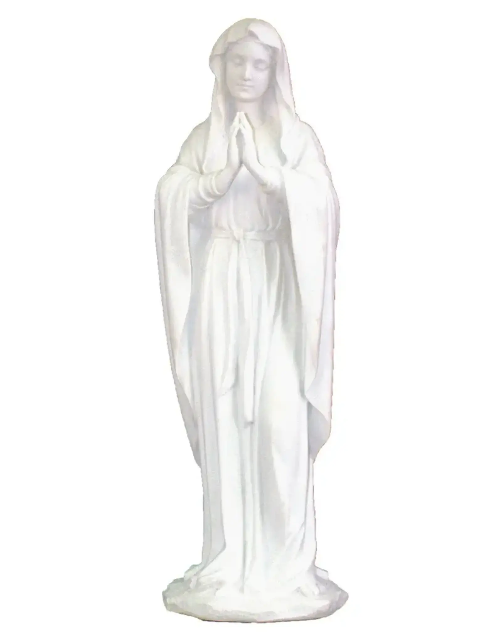 Goldscheider Adoring Virgin Statue - White (11.75")
