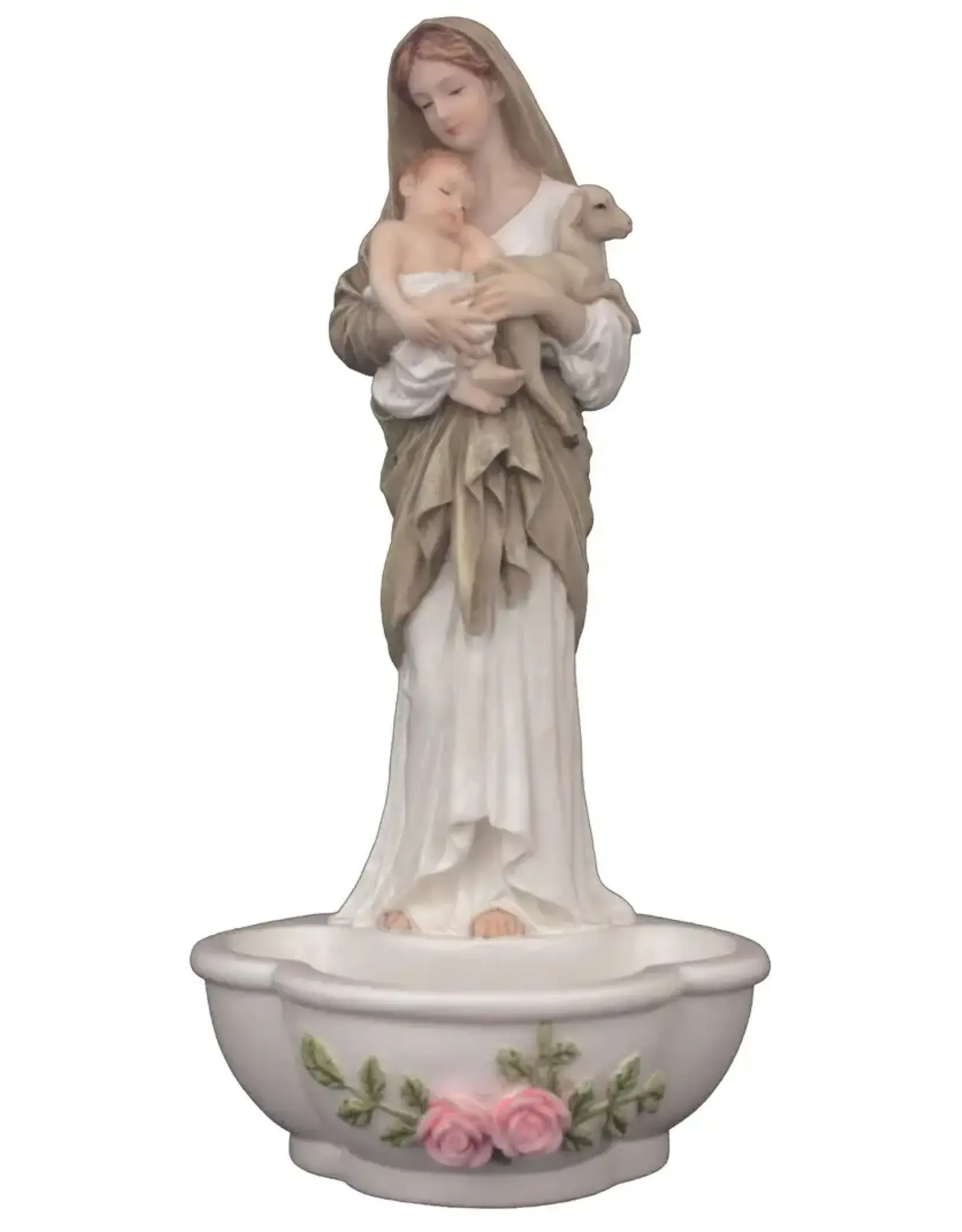 Goldscheider Holy Water Font - L'Innocence, Color  (11")