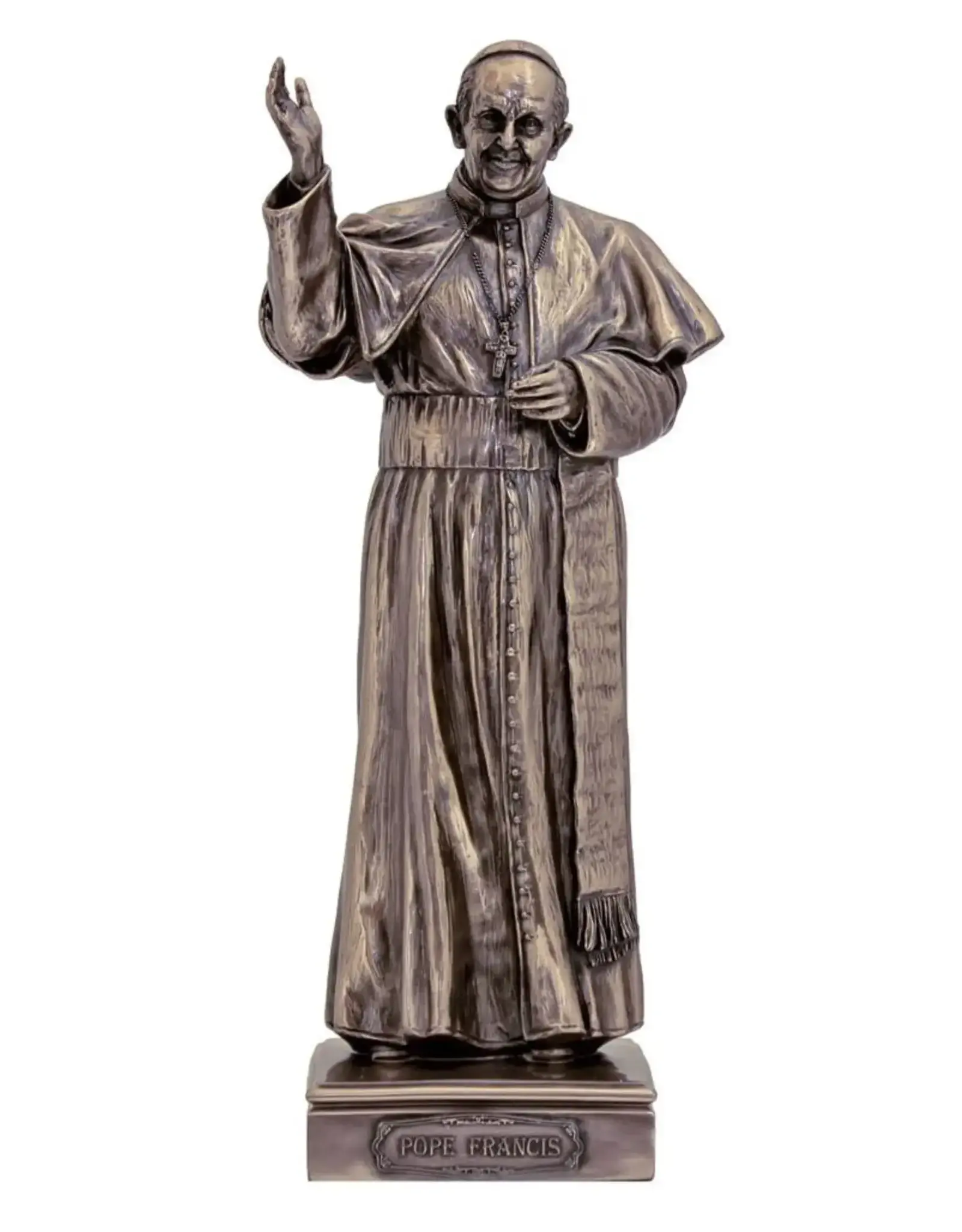 Goldscheider Pope Francis Statue - Bronze (11")