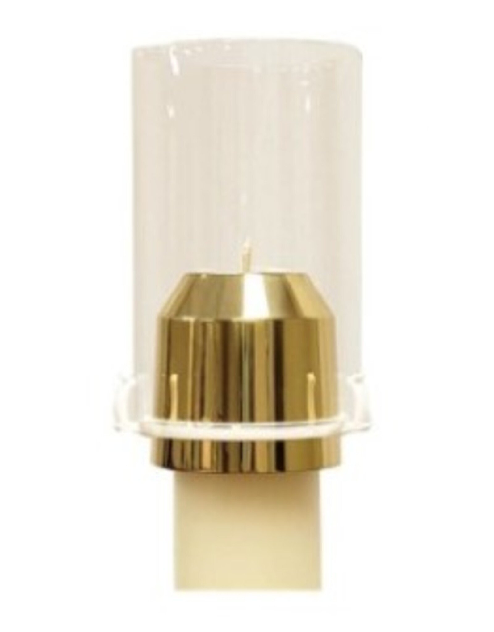 Ziegler Deflector Glass BASE RING only for Candle Diameters: