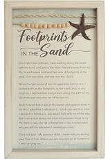 Abbey & CA Gift Plaque - Footprints 19x12