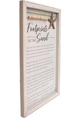 Abbey & CA Gift Plaque - Footprints 19x12