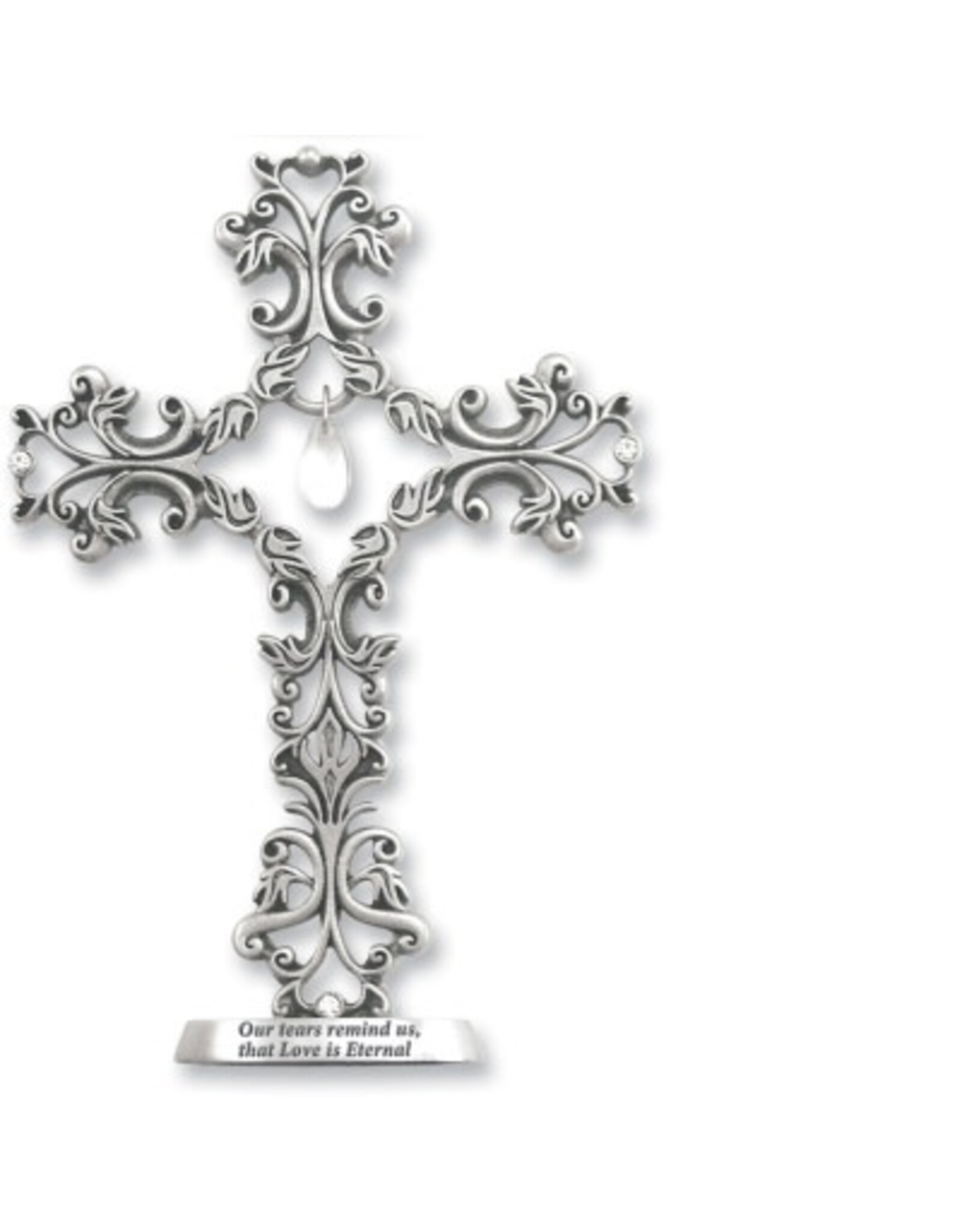 Abbey & CA Gift Standing Filigree Memorial Cross 5"