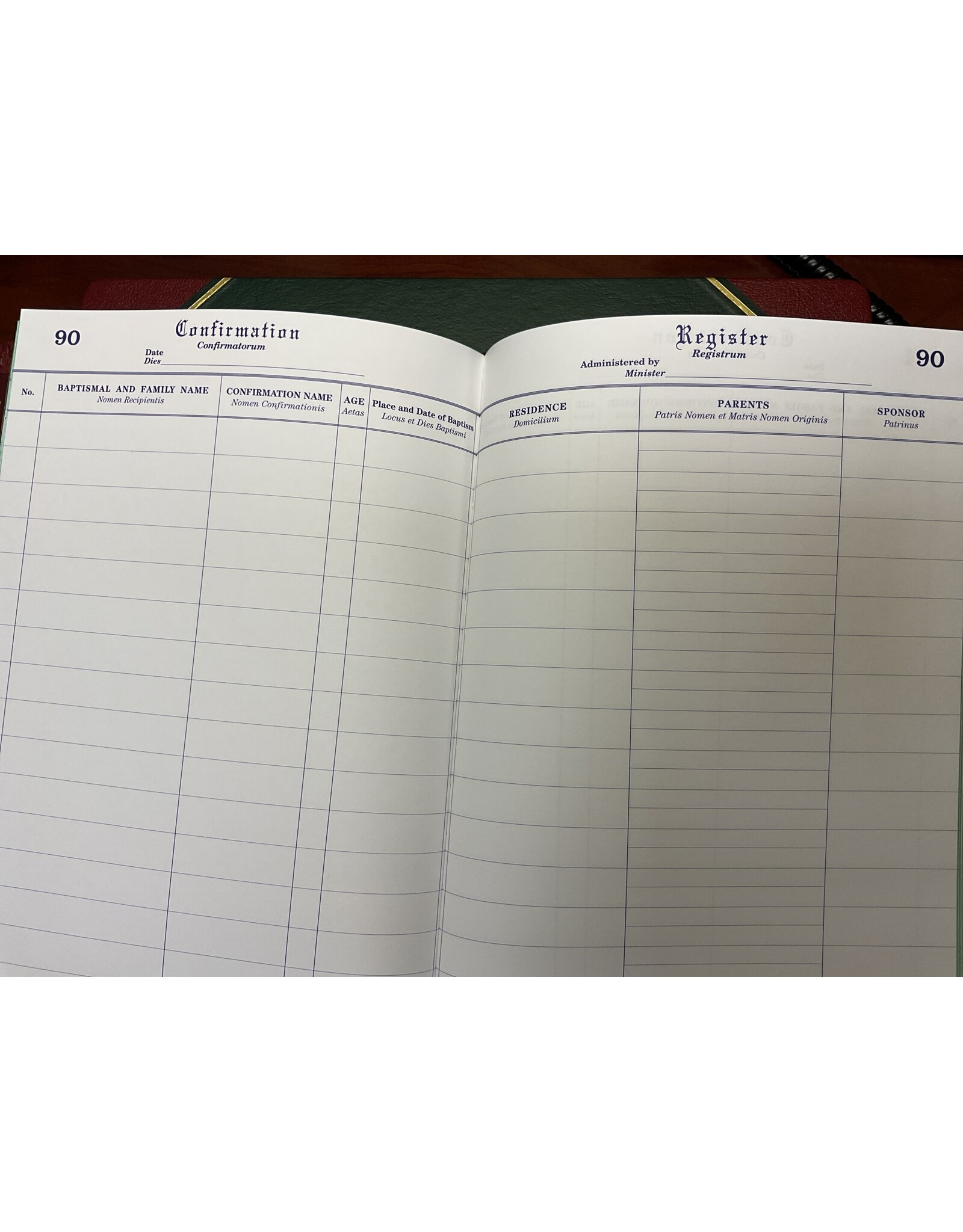 Remey, F.J. Combined Register