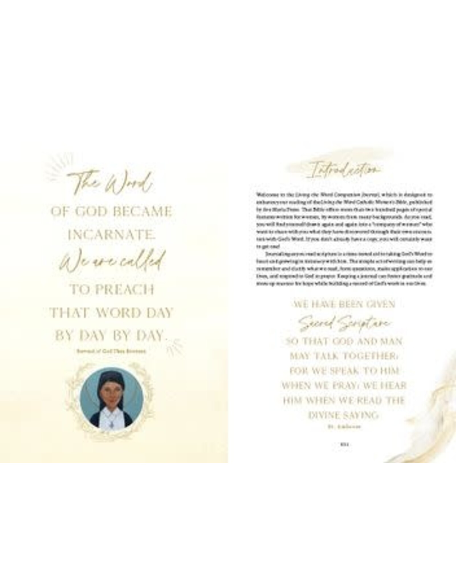 Ave Maria Living the Word Companion Journal