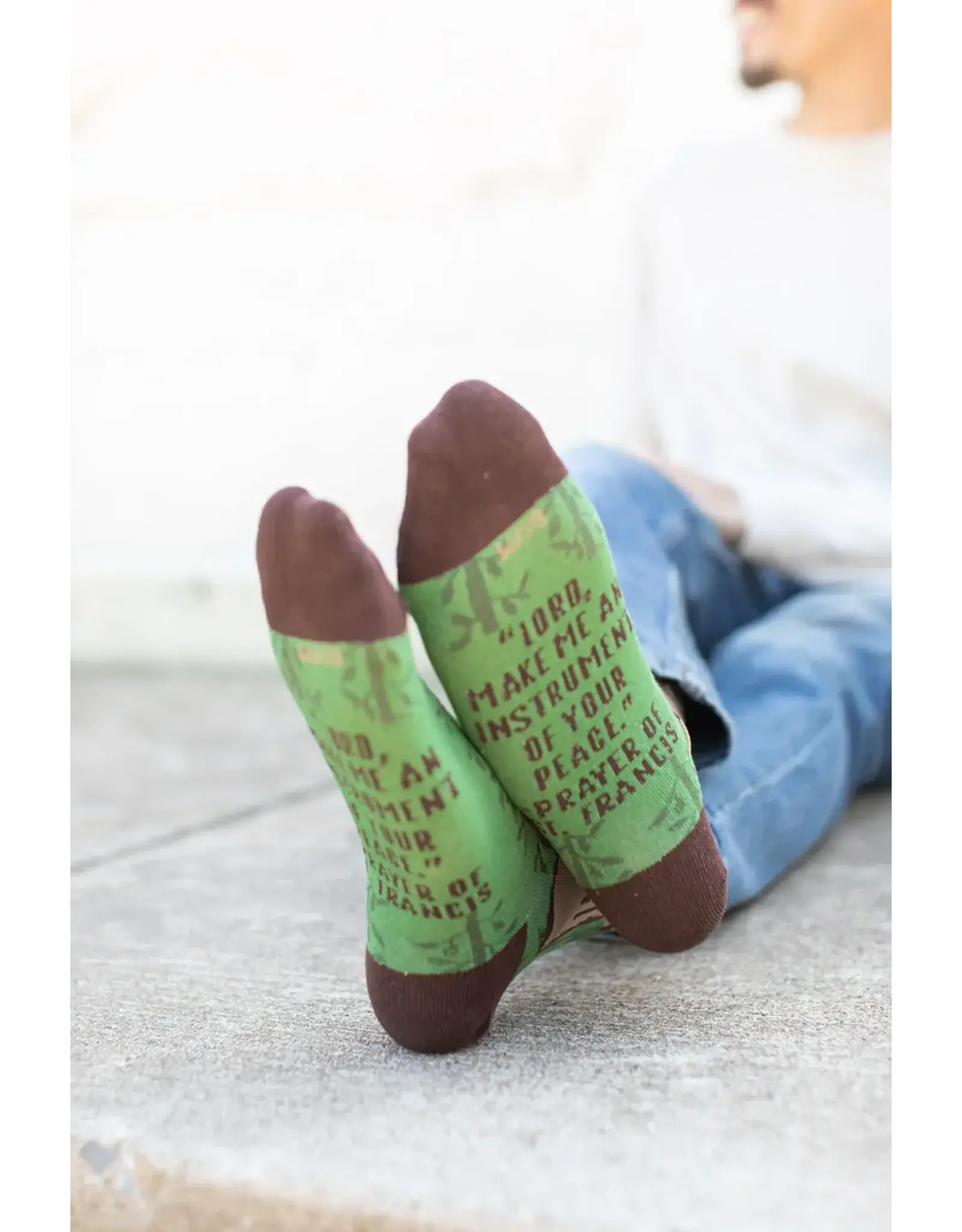 Sock Religious Socks - St. Francis of Assisi