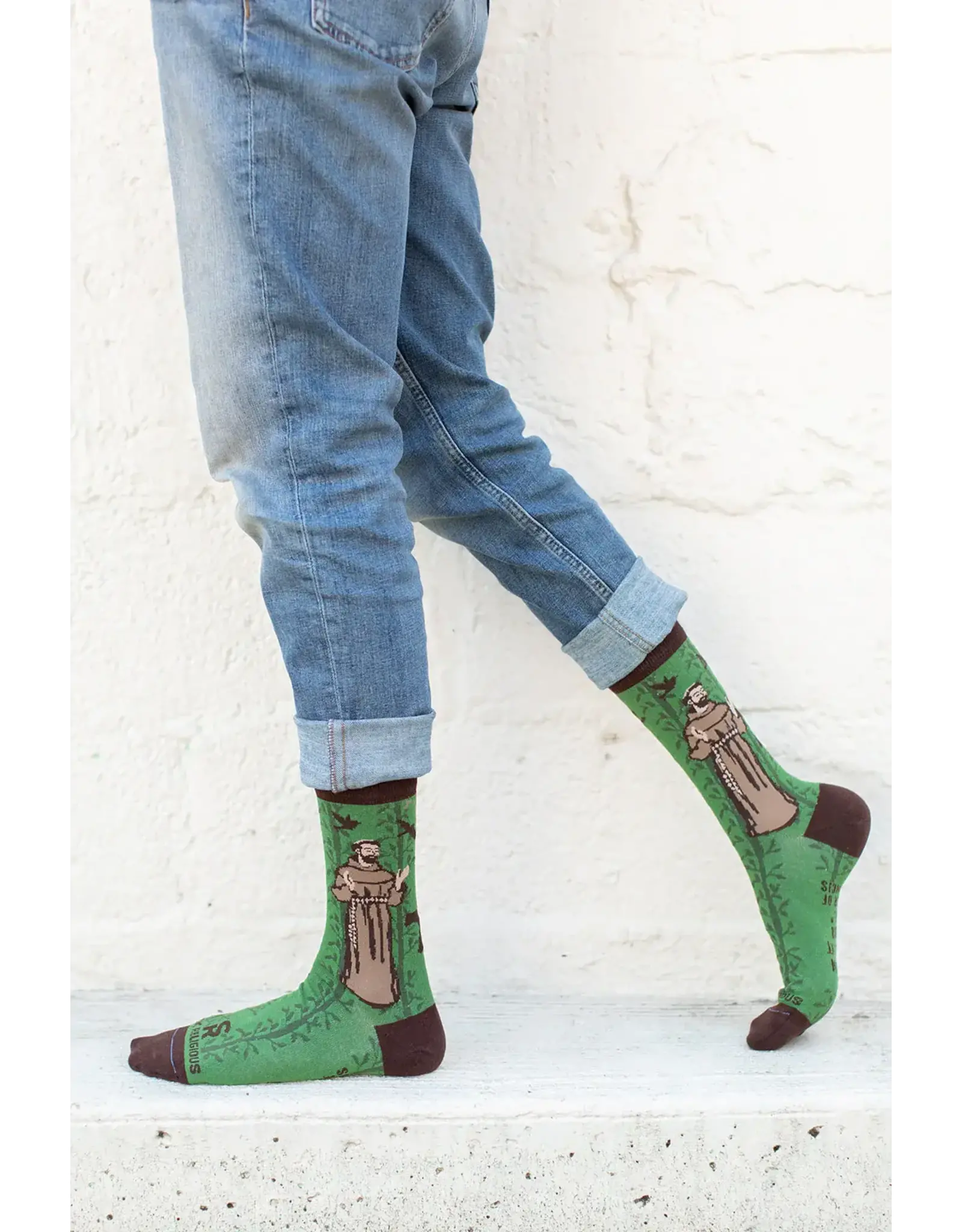 Sock Religious Socks - St. Francis of Assisi