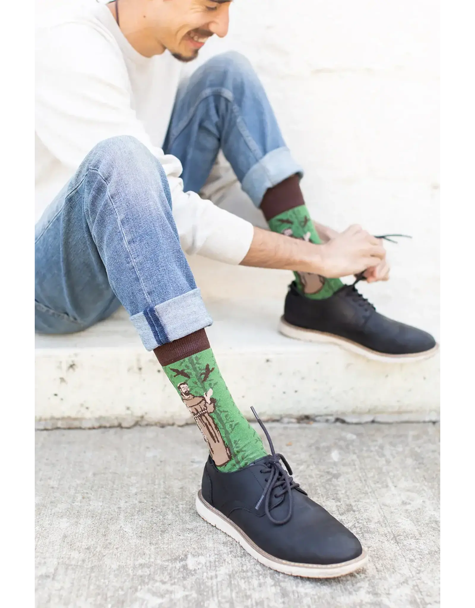 Sock Religious Socks - St. Francis of Assisi