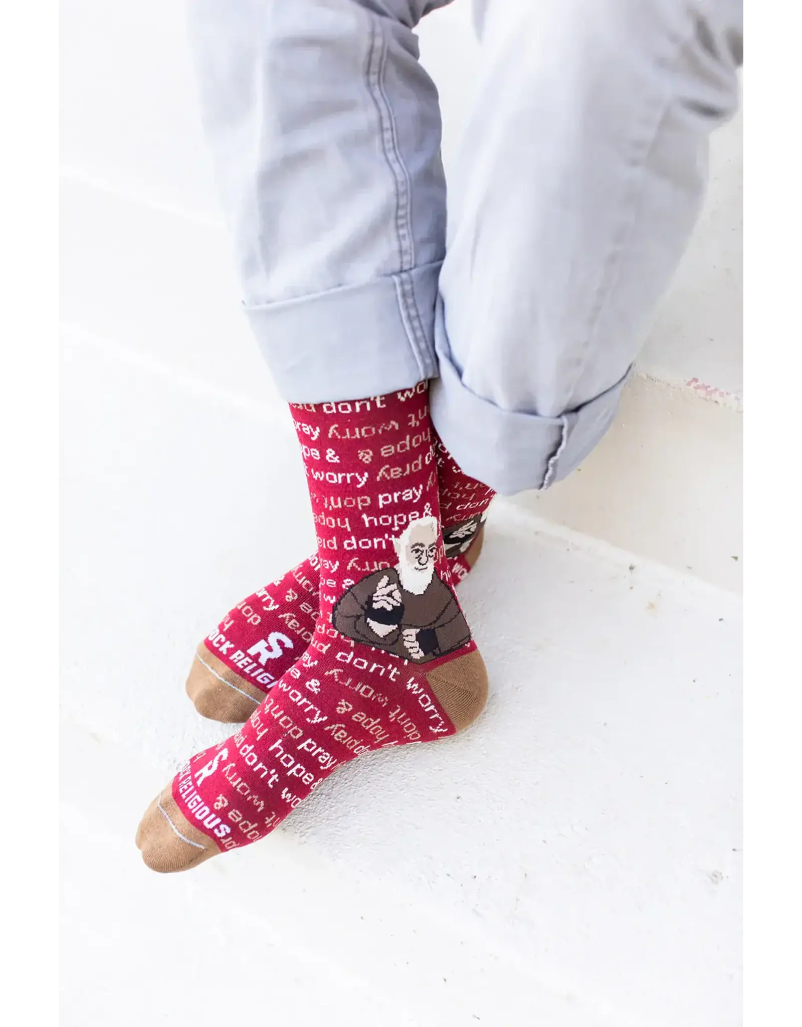 Sock Religious Socks - St. Padre Pio