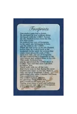 Lumen Mundi Footprints Laminated Prayer Card