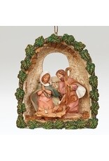 Fontanini Fontanini Ornament - Holy Family in Grotto