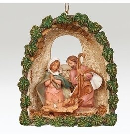 Fontanini Fontanini Ornament - Holy Family in Grotto