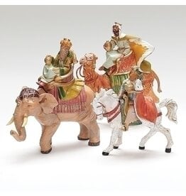 Fontanini Fontanini - Kings on Animals 3pc Set (5" Scale)