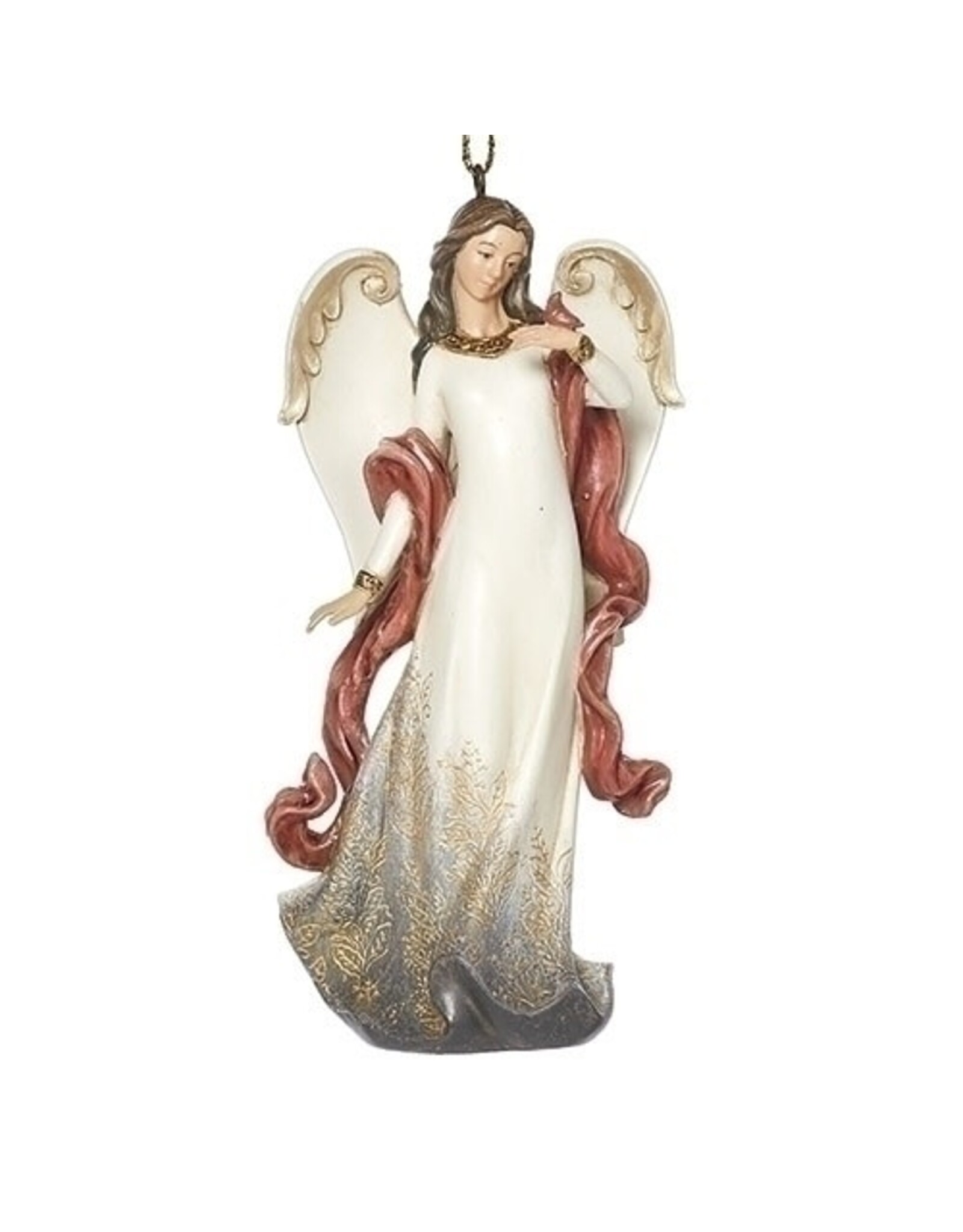 Roman Ornament - Angel with Cardinal