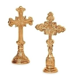 Roman Standing Gold Cross