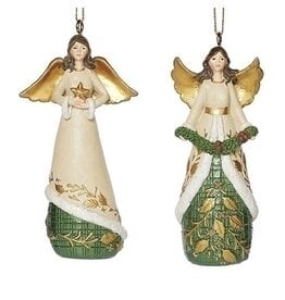 Roman Ornament - Angel, Gold Leaf Detail