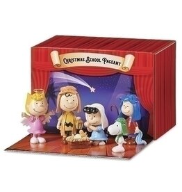 Roman Peanuts Pageant, 6-Piece Set with Carry Box