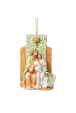 Roman Ornament - Holy Family, Misteltoe Pattern