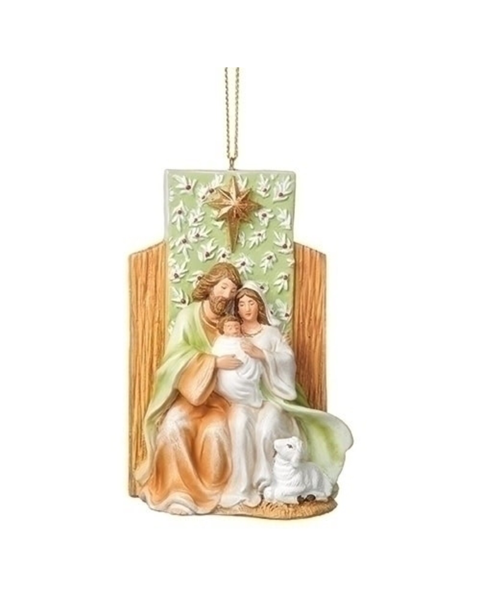 Roman Ornament - Holy Family, Misteltoe Pattern