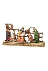 Roman Peace Nativity Tabletop Figure