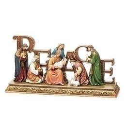 Roman Peace Nativity Tabletop Figure