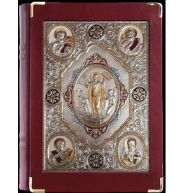 Veritas Polska Book of the Gospels Cover Resurrection of Christ Two-Tone