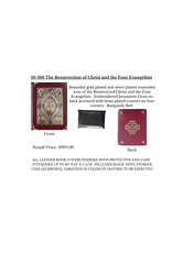 Veritas Polska Book of the Gospels Cover Resurrection of Christ Two-Tone