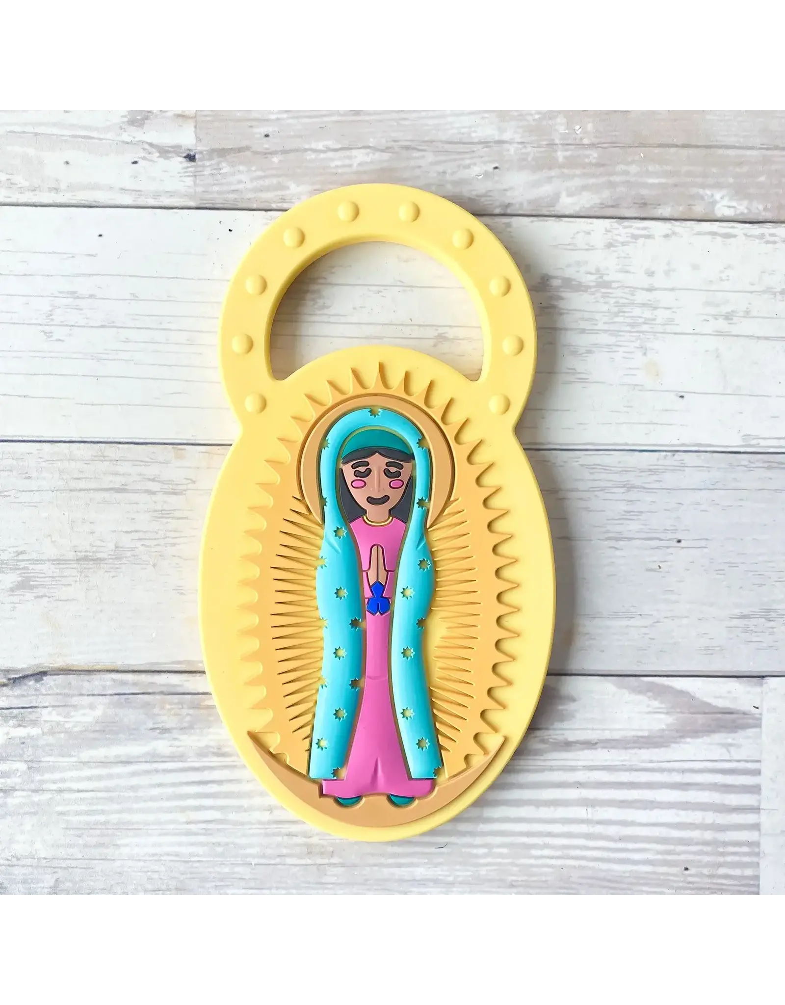 Chews Life Our Lady of Guadalupe Teether