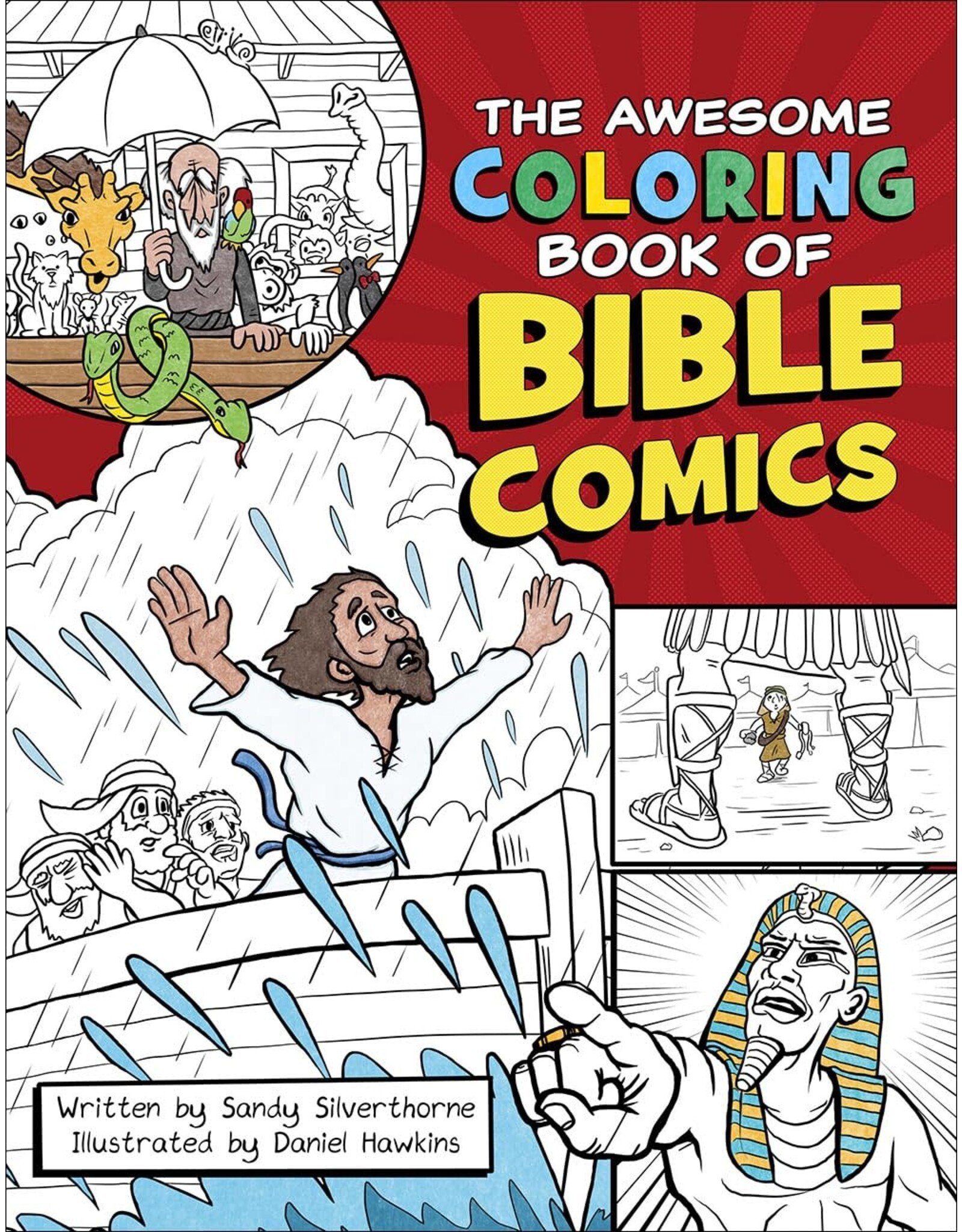 Harvest Kids Awesome Coloring Book of Bible Comics