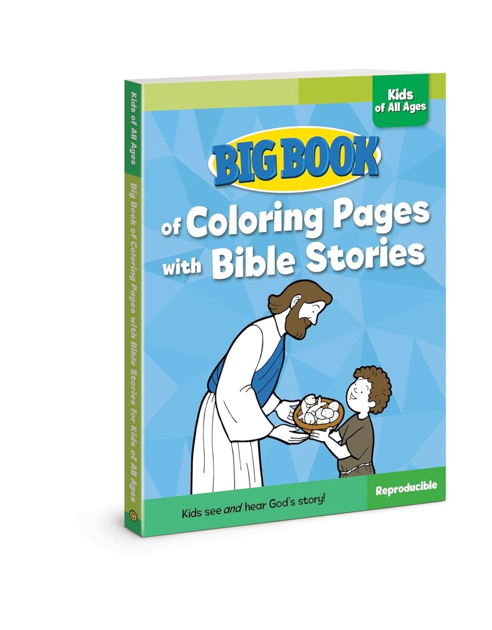 David C Cook Big Book of Coloring Pages with Bible Stories