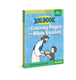 David C Cook Big Book of Coloring Pages with Bible Stories