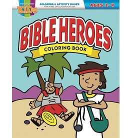 Warner Press Bible Heroes Coloring Book