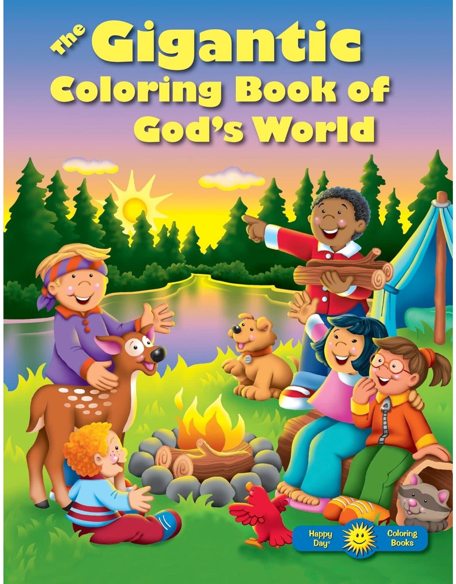 Tyndale Gigantic Coloring Book of God's World