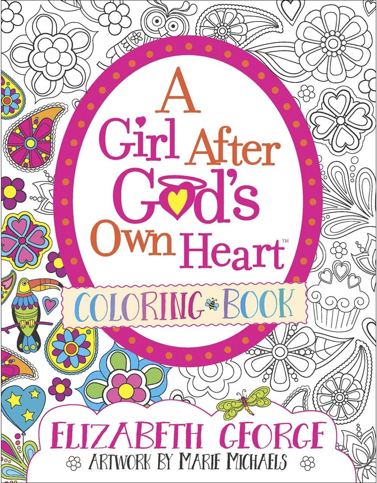 Harvest Kids A Girl After God's Own Heart Coloring Book