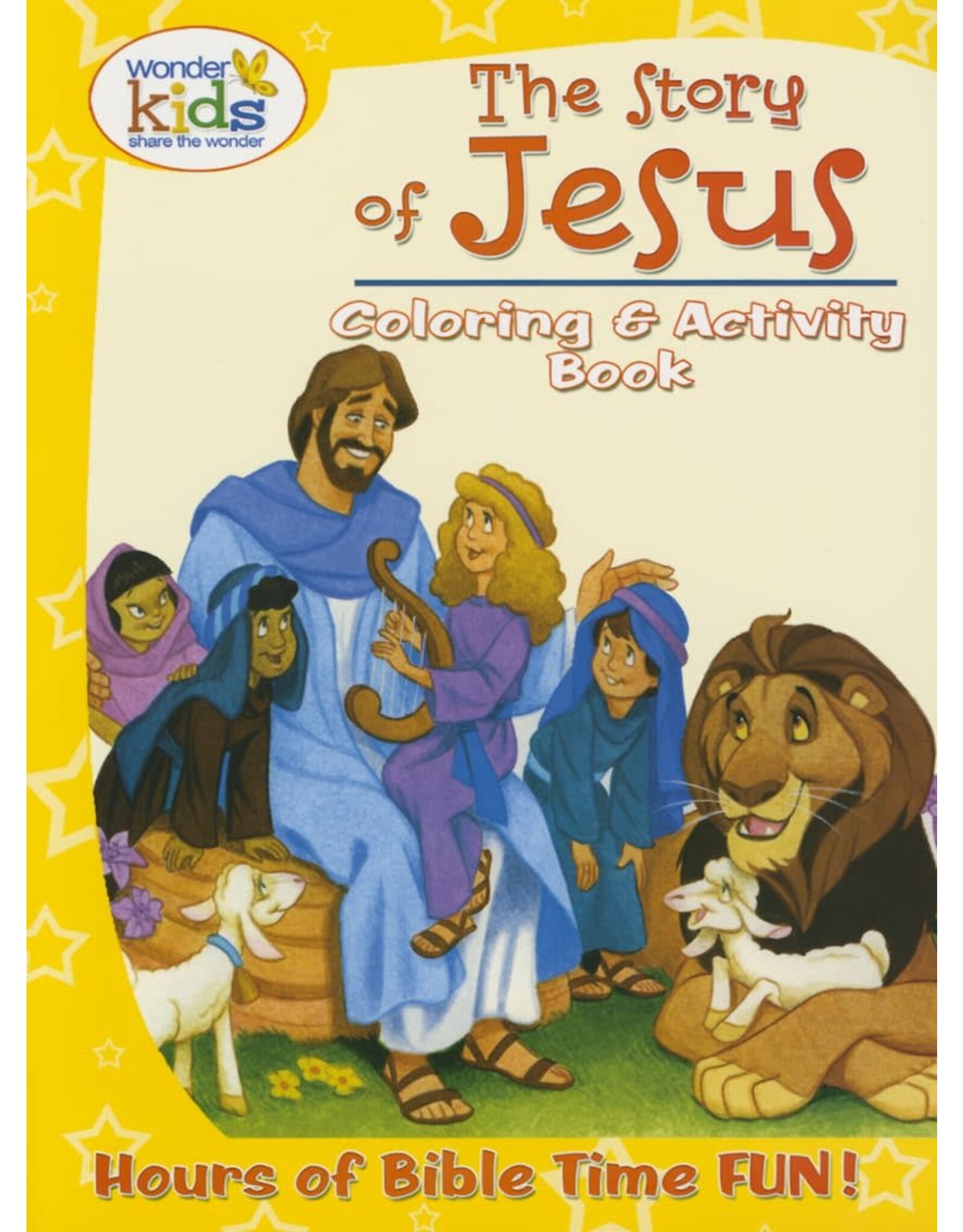 Concordia Publishing House Story of Jesus (Wonder Kids) Coloring Book