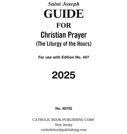 Catholic Book Publishing 2025 Guide for Christian Prayer, Large Print